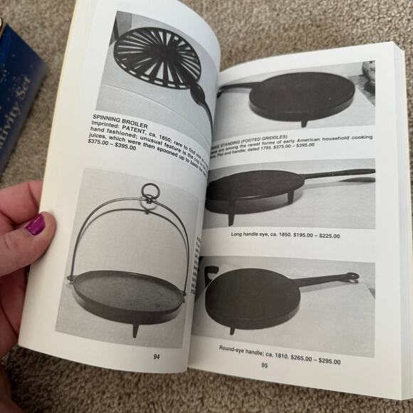 Antique Iron Identification and Values by Kathryn McNerney Values Updated 1998 - Picture 2 of 11